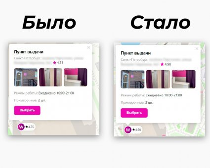 Улучшение рейтинга ПВЗ wildberries